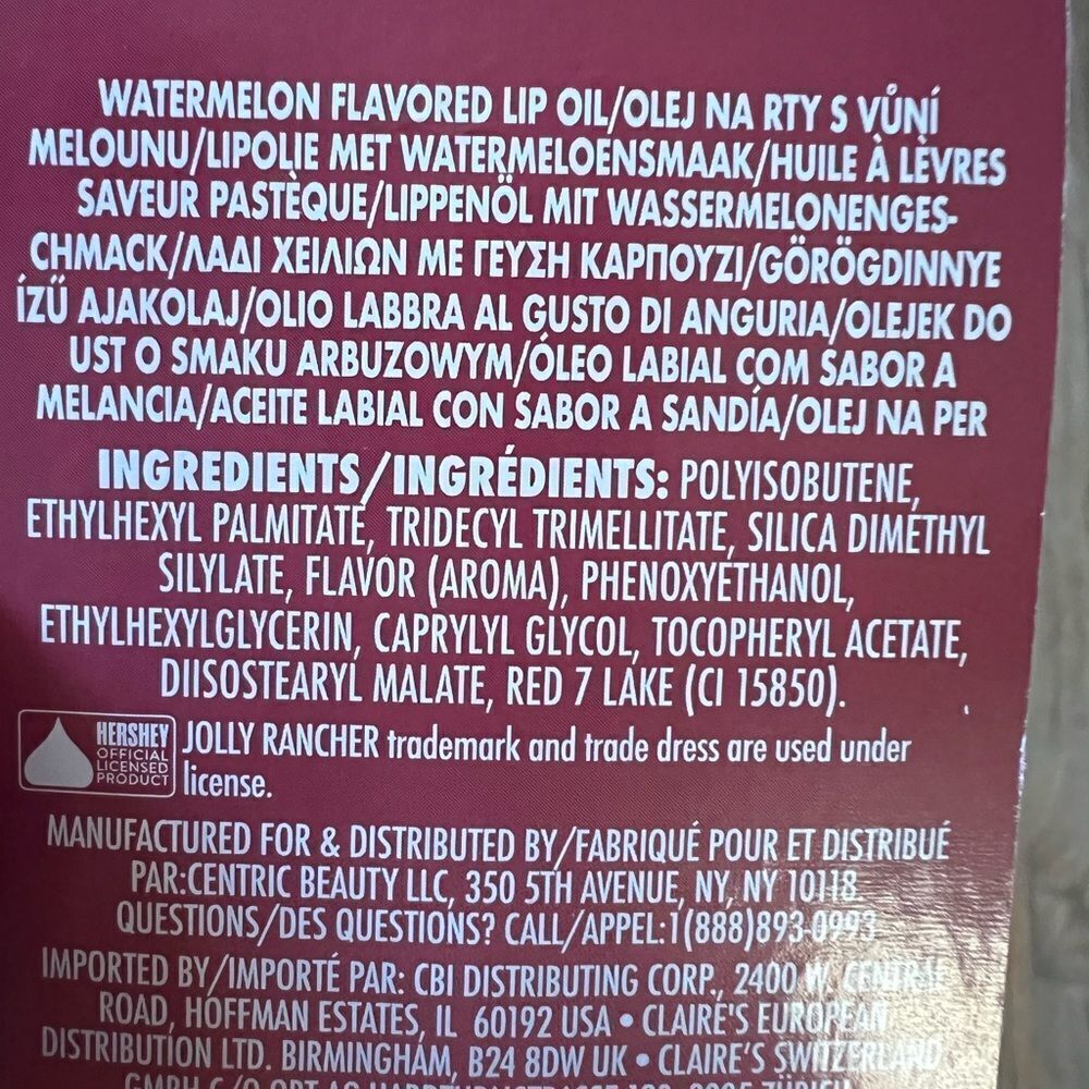 Jolly Rancher Watermelon Lip Oil - Picture 6 of 6